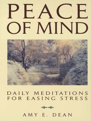 cover image of Peace of Mind